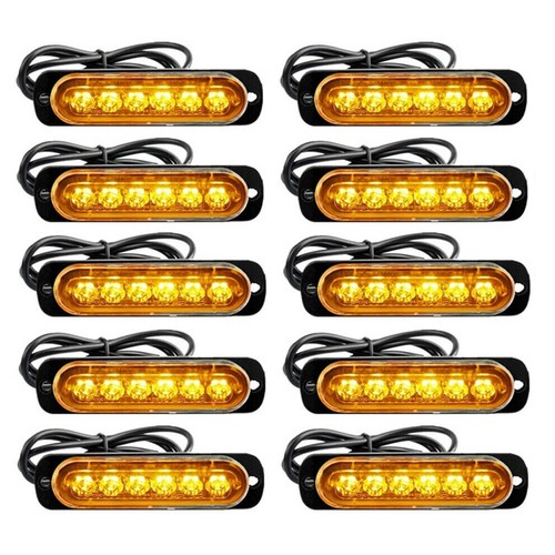 10pz luci led - led, stroboscopiche