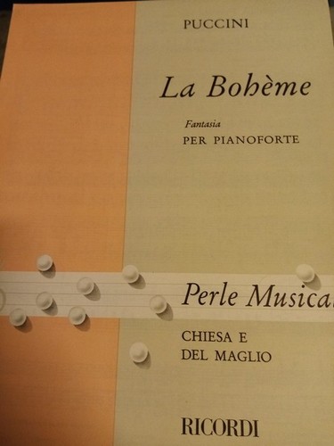 Puccini boheme fantasia - la,