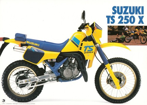 Suzuki 250 x depliant - 250,