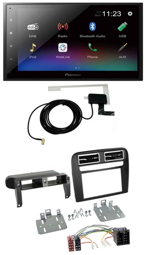 Pioneer dab mp3 bluetooth 2din - pioneer,