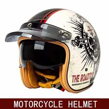 Casco Moto Retro 3/4 Open Face