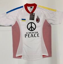 MAGLIA MAGLIA SHIRT SHEVCHENKO MILANO ORIGINALE NUOVA Ucraina PEACE LIMITED LARGE RARA