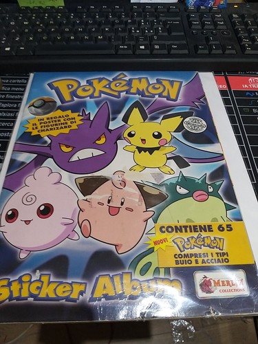 Sticker album pokemon - album,