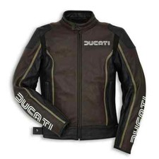 Ducati Giacca Moto In Pelle Da