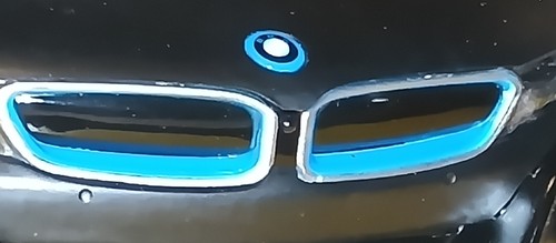 Bmw auto giocattolo - giocattolo, nera
