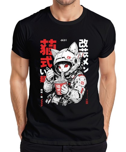 Shirt uomo astronauta - uomo, gatto