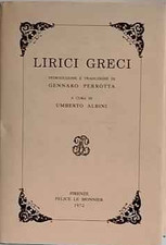 Lirici greci – Umberto