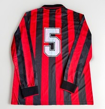 Maglia RARA Milan Serie A 1993/94 Long Sleeves N°5 Vintage Retro