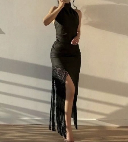 Zara gonna midi lino con - lino,