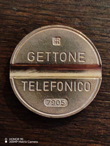 Gettone telefonico raro - gettone, se