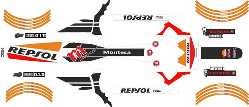 Set completo decalcomanie