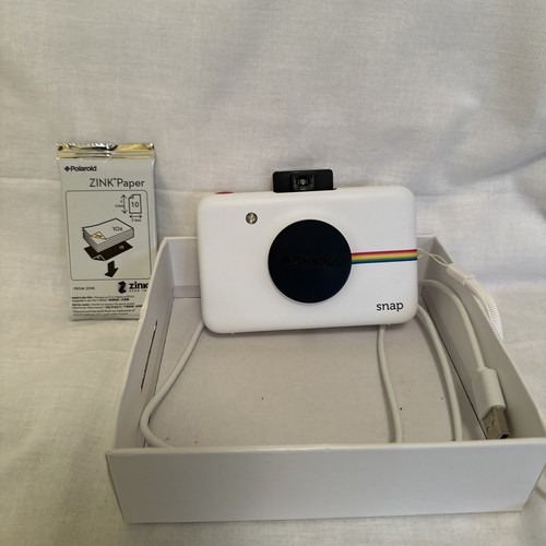 Polaroid snap white - snap, instant