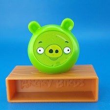 Angry Birds On Thin Ice Game Green Pig Figura 3D Blocco Jenga Parte di Ricambio