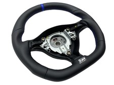 TUNING R32 volante volante in pelle PASSAT 3B Vw GOLF 4 1J BORA pollice APPIATTITO