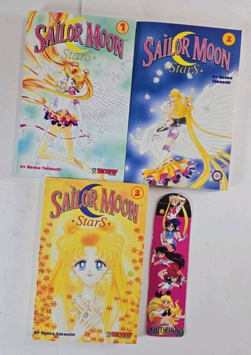Sailor moon stars books - moon, 2