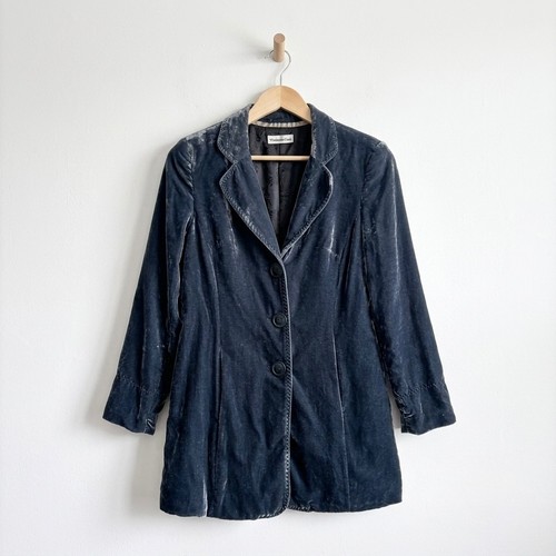 Giacca blazer velluto - , blu
