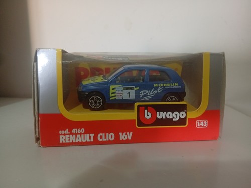Renault clio burago 43 - burago,