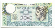 500 LIRE BIGLIETTO DI STATO