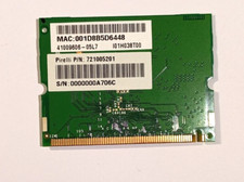 PIRELLI BROADCOM BCM94318MPG Mini Scheda PCI Wireless 802.11b/g 2.4  WLAN WiFi