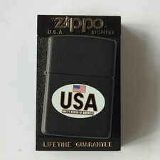 1991 - ZIPPO LIGHTER Vintage USA Stati Uniti Accendino Feuerzeug Briquet
