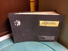 Catalogo parti di Ricambio Alfa Romeo Alfetta 1972 ORIGINALE !!!!!!