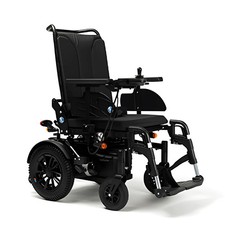 CARROZZINA ELETTRONICA COMPATTA SCHIENALE REGOLABILE LEGGERA DISABILI ANZIANI