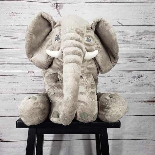 Ikea gray elephant large - large, 21''