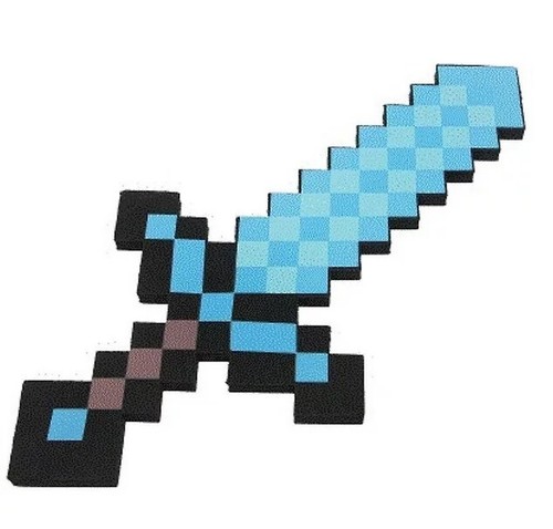 Spada diamante minecraft foam - spada,