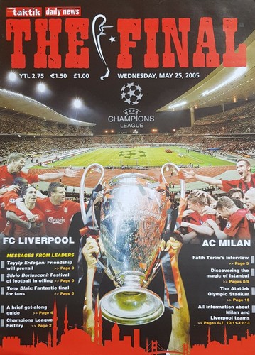 2005 champions league final - champions,