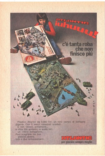 Soldatini atlantic plastico - atlantic,