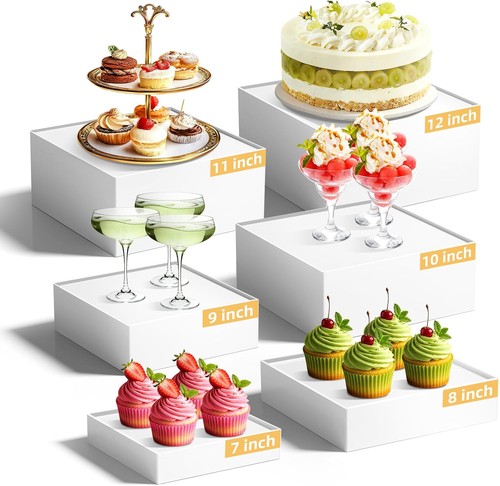 Set pezzi espositori alzate - set,
