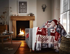 Plaid in Pile Sherpa -