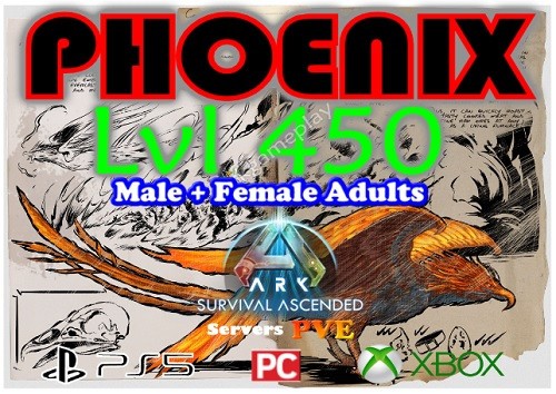 Ark ascended pve phoenix - ascended,