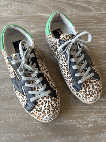 Golden goose superstar leopard - superstar,