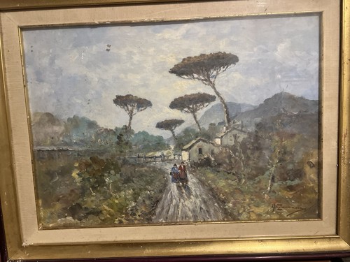 Dipinto autore vintage - -,