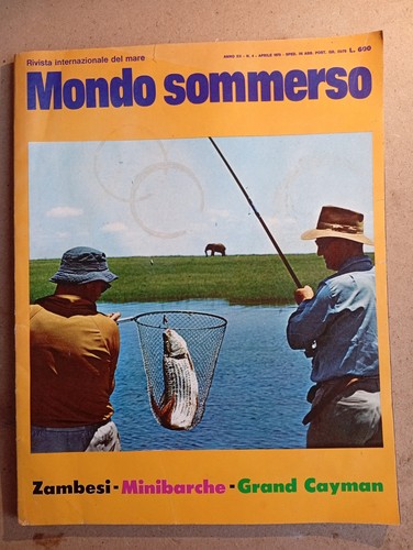 Mondo sommerso aprile 1970 - sommerso,