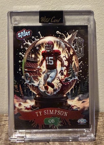 Wild card splat simpson - card, ty