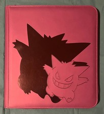TCG POKEMON ULTRA PRO ELITE SERIES BINDER GENGAR 20 PAGINE 12 TASCHE OTTIMO