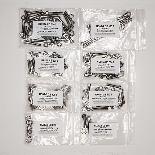 Honda 500 1975 1976 - t, 1975-1976