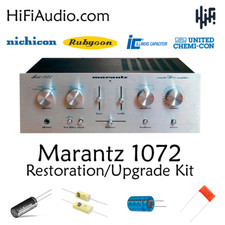 Marantz 1072 ricostruzione restauro recap service kit riparazione condensatore