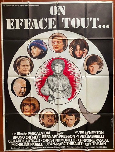 Affiche efface tutto pascal - efface,