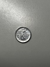 Moneta 50 Lire cinquanta lire piccola 1995. errore di conio Bordo Rialzato