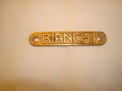 Targhetta sella bianchi - targhetta,