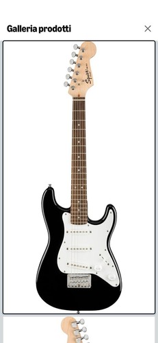 Squier fender mini - by,