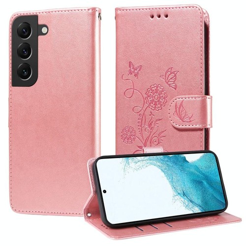 Custodia pelle oro - custodia, rosa