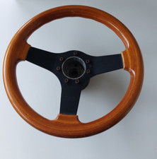 OBA VOLANTE STORICO PER AUTO DA CORSA SPORTIVE IN RADICA 33 CM.
