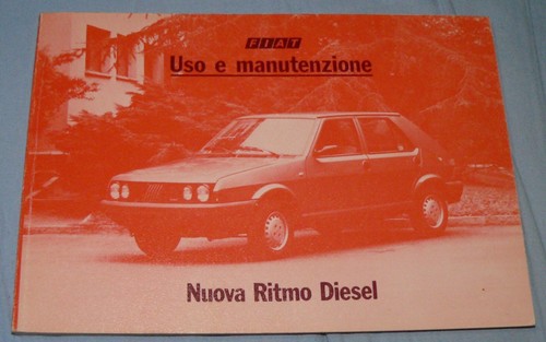 Fiat nuova ritmo diesel - fiat,