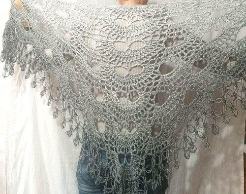 Sciarpa boho fatta mano - sciarpa,
