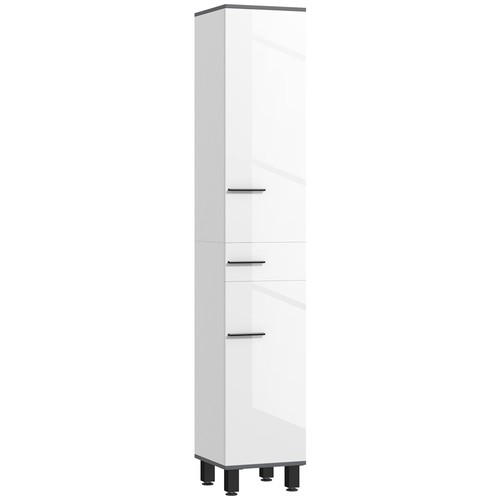 Homcom colonna bagno - colonna, con