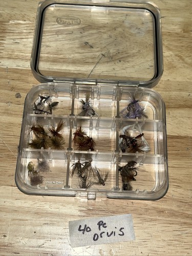 Lotto mosche pesca - 40,